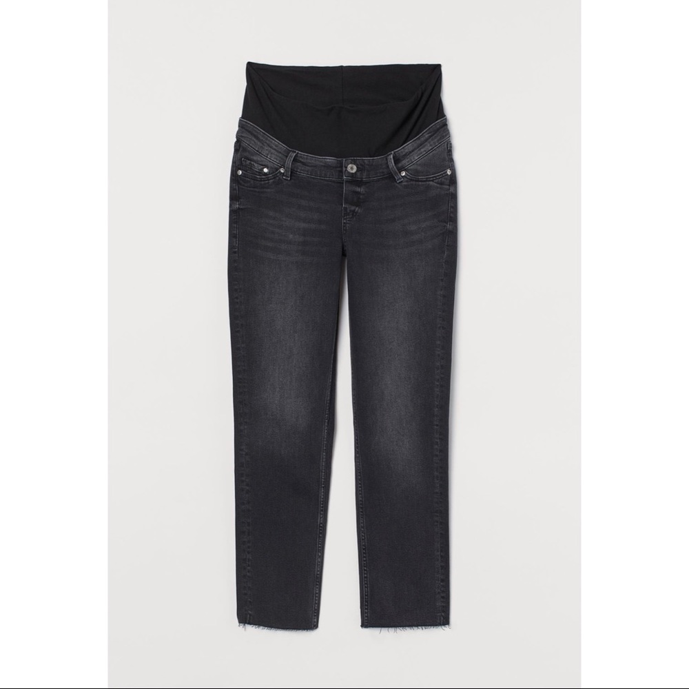 H&M MAMA STRAIGHT JEANS XS